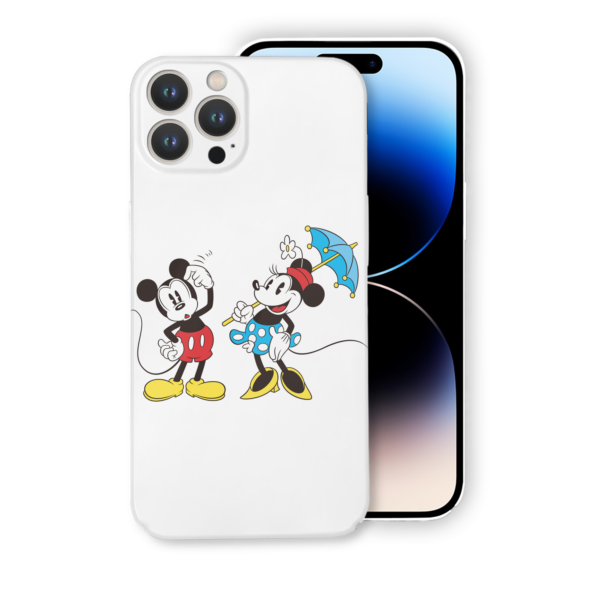 （画像用） ミッキーマウス Mickey Mouse 【iPhone 14シリーズ対応】ハードケース